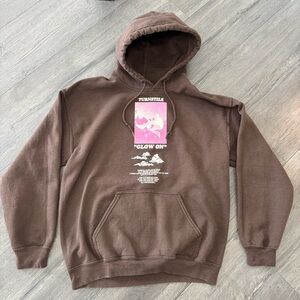 Turnstile Band ‘Glow On’ Tour Punk Hoodie Sweatshirt Large Size Adult M